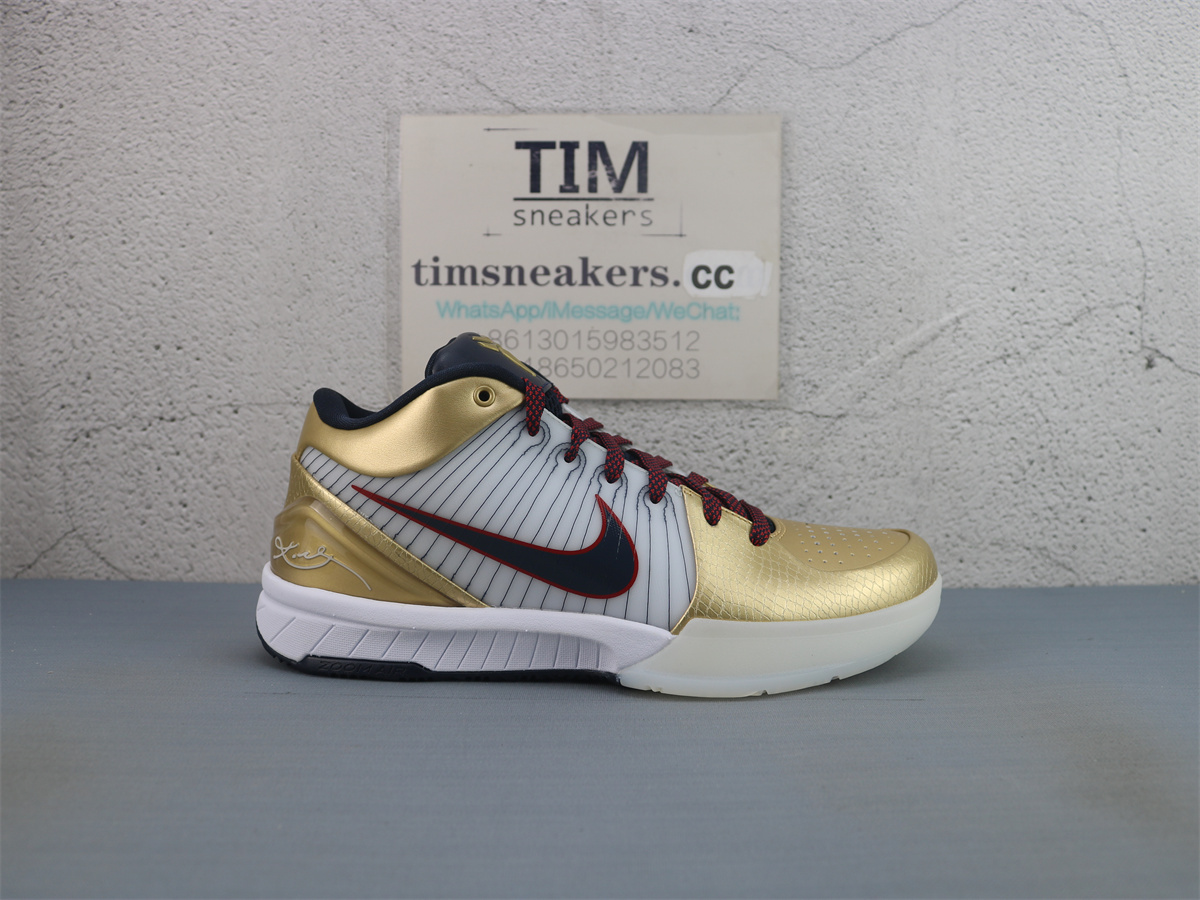 GX Batch Nike Kobe 4 Protro Gold Medal FQ3544-100